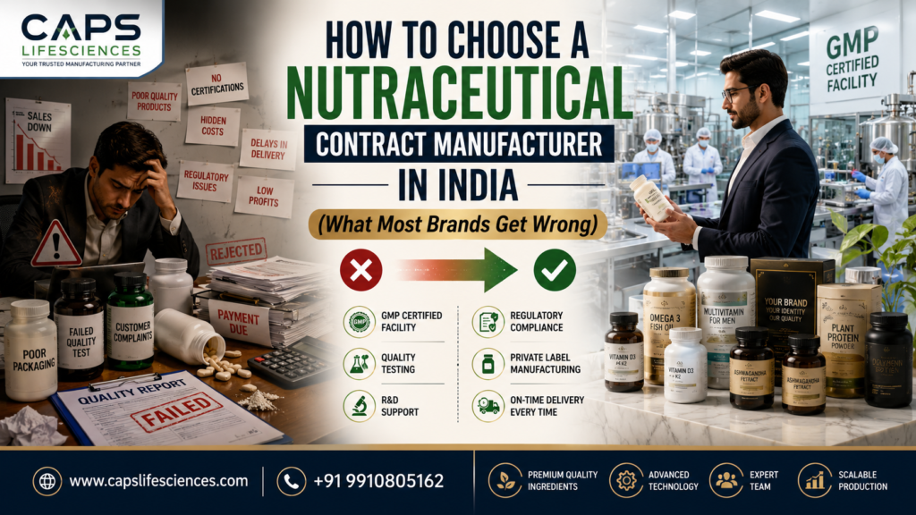 nutraceutical contract manufacturer