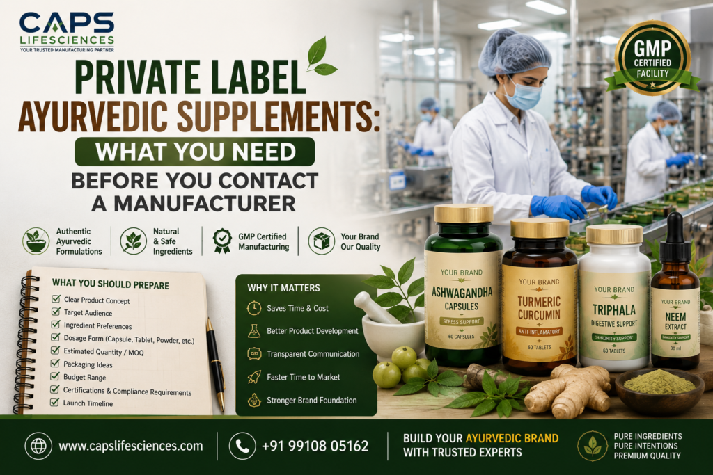 private label Ayurvedic