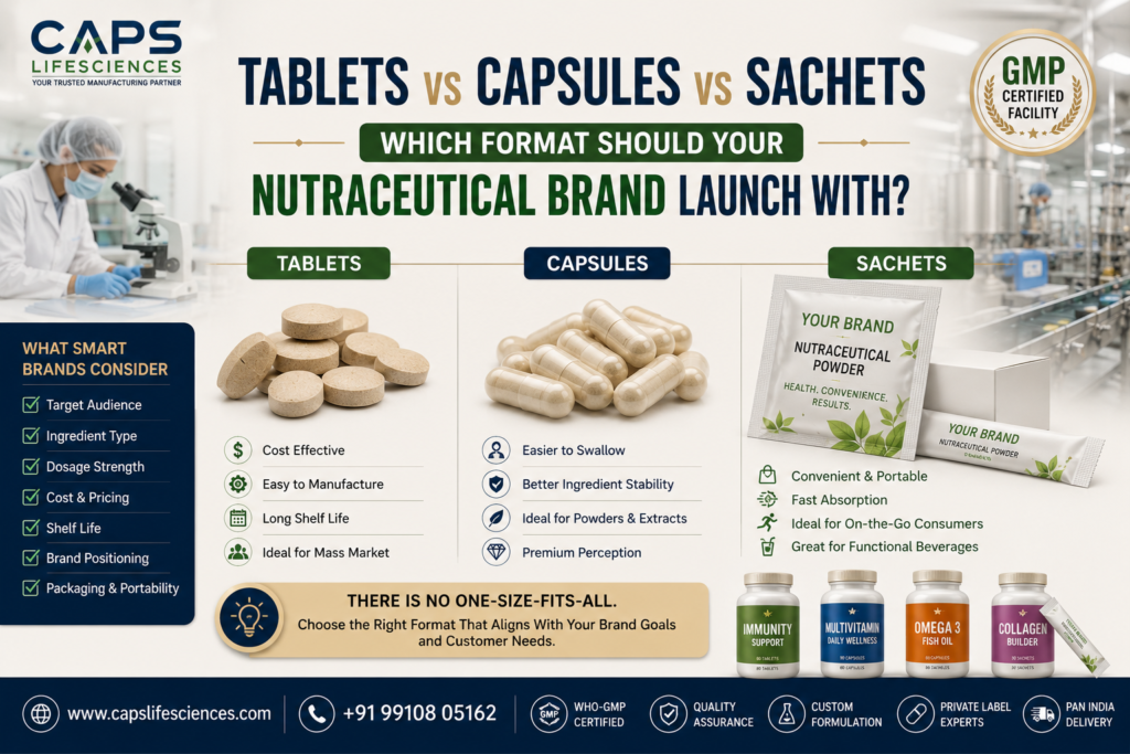 nutraceutical dosage format